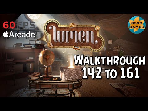 Lumen.: Level 142 To 161 - 3 Stars , Apple Arcade Walkthrough By (Lykkegaard Europe)