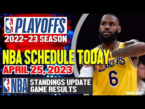 Basketball games today, April 23: What time are the NBA Playoffs