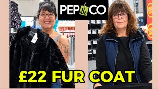 £22 PEP&CO Luxury Faux Fur Coat Steal! 😱 (Looks Way More Expensive!) screenshot 4