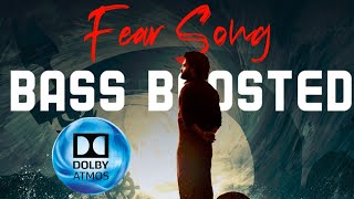 Fear Song - Bass Boosted | Devara | NTR | Koratala Siva | Anirudh Ravichandar | Dolby Atmos