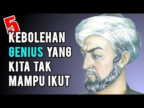 5 Kebolehan Genius yang Kita tak Mampu Ikut