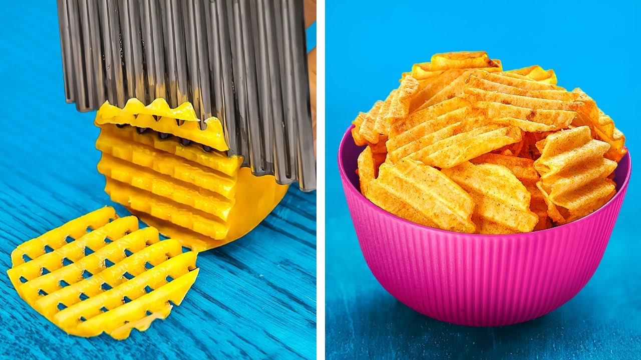 Fast Ways To Cut And Peel Your Favorite Food Into Edible Masterpieces