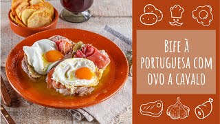 Bife À Portuguesa Com Ovo A Cavalo - Teleculinária