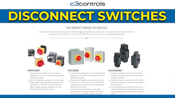 c3controls Series DS Disconnect Switches