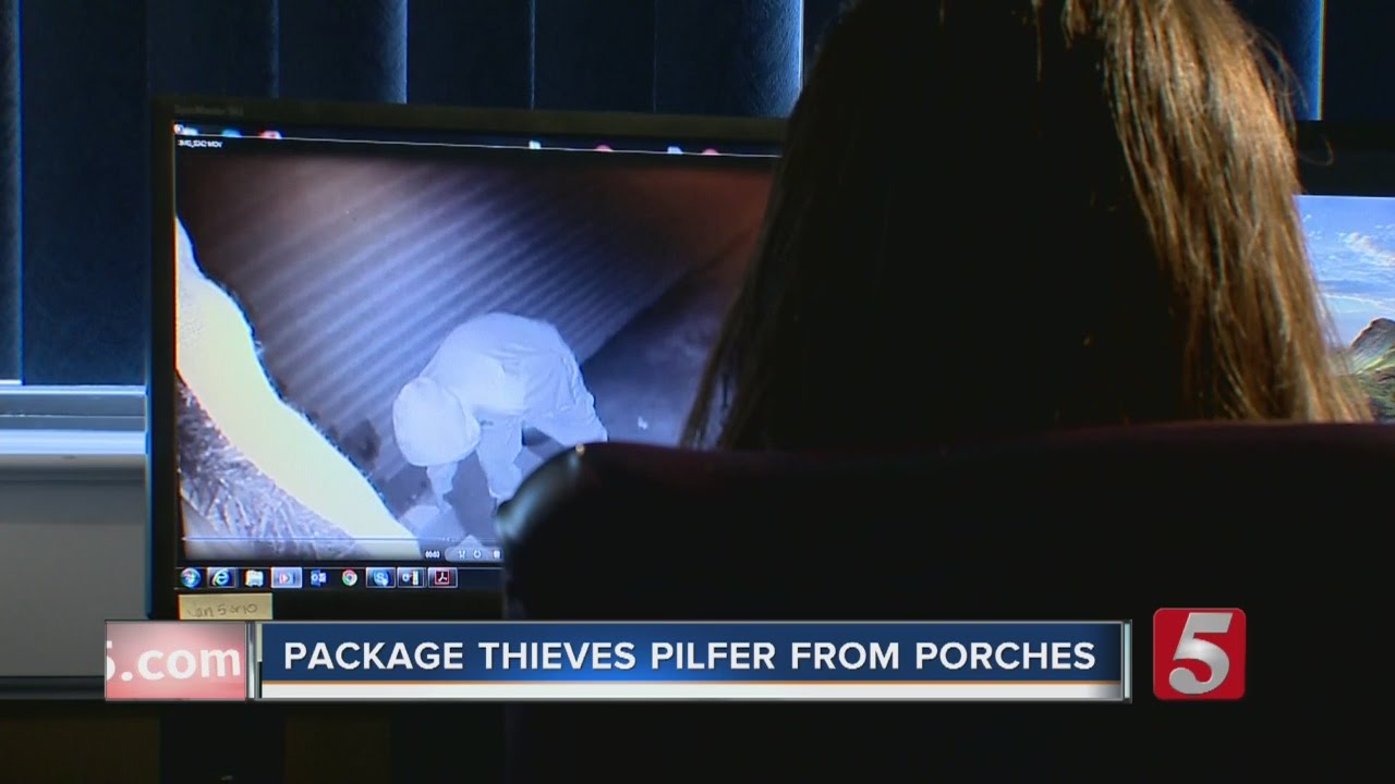 Package Thief Caught On Camera - YouTube