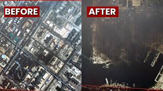 Iran War Captured On Satellite: Before & After Photos Show The War Wrath Across Middle East