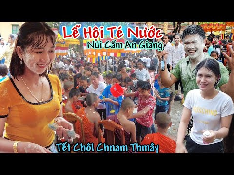 Video Lễ hội té nước tết Chôl Chnam Thmây của người khmer... - youtube