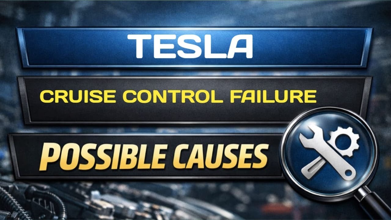 Система круиз-контроля Tesla не работает в условиях интенсивного движения – вероятные причины объ...