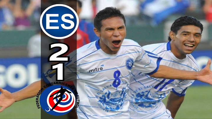 El Salvador vs. Costa Rica [2-1] FULL GAME/60FPS -7.3.2009- CO2009