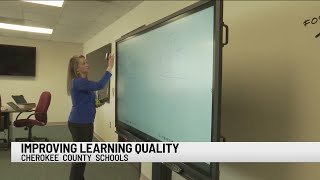 Cherokee County school district uses portion of COVID-19 relief funds on air purifiers, new technolo