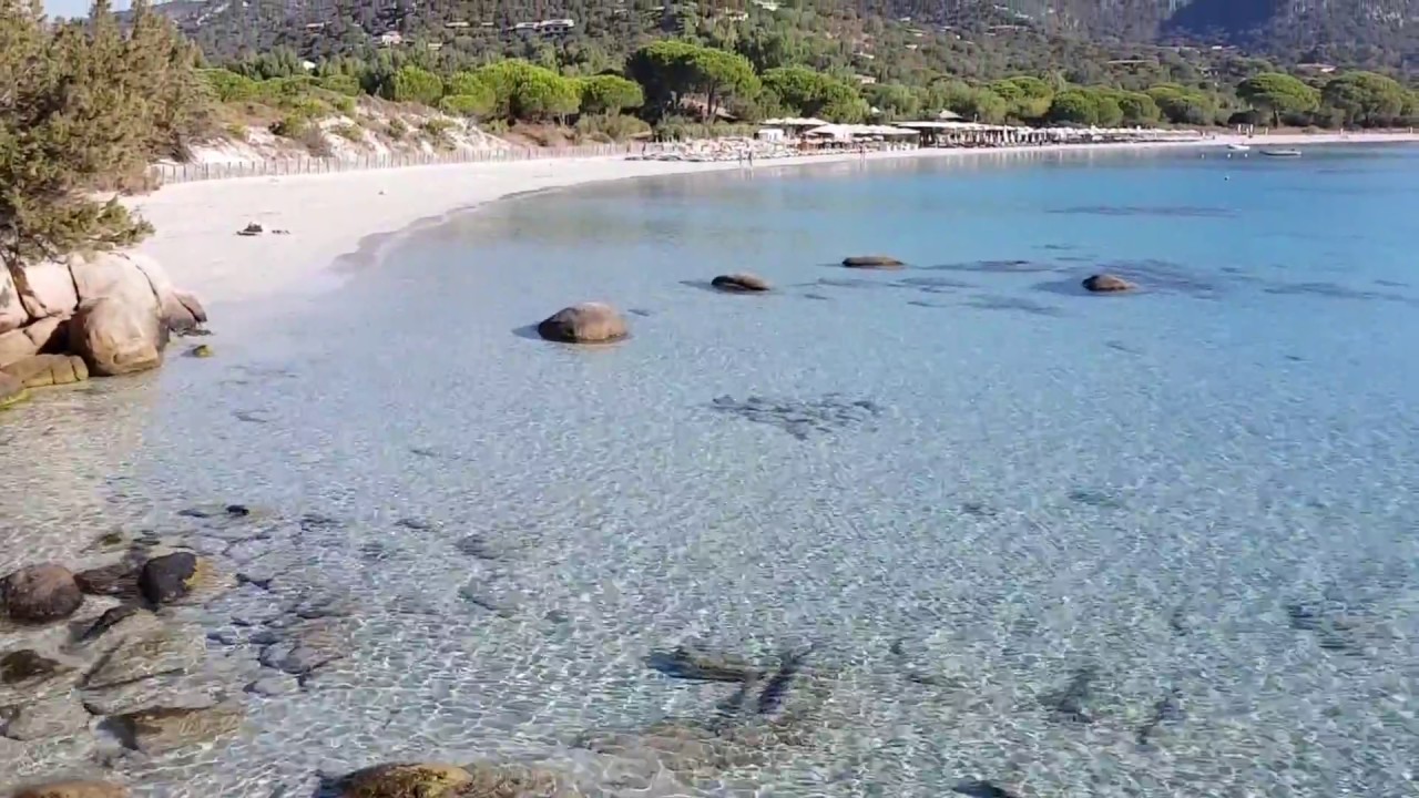 La Plage De Palombaggia En Corse