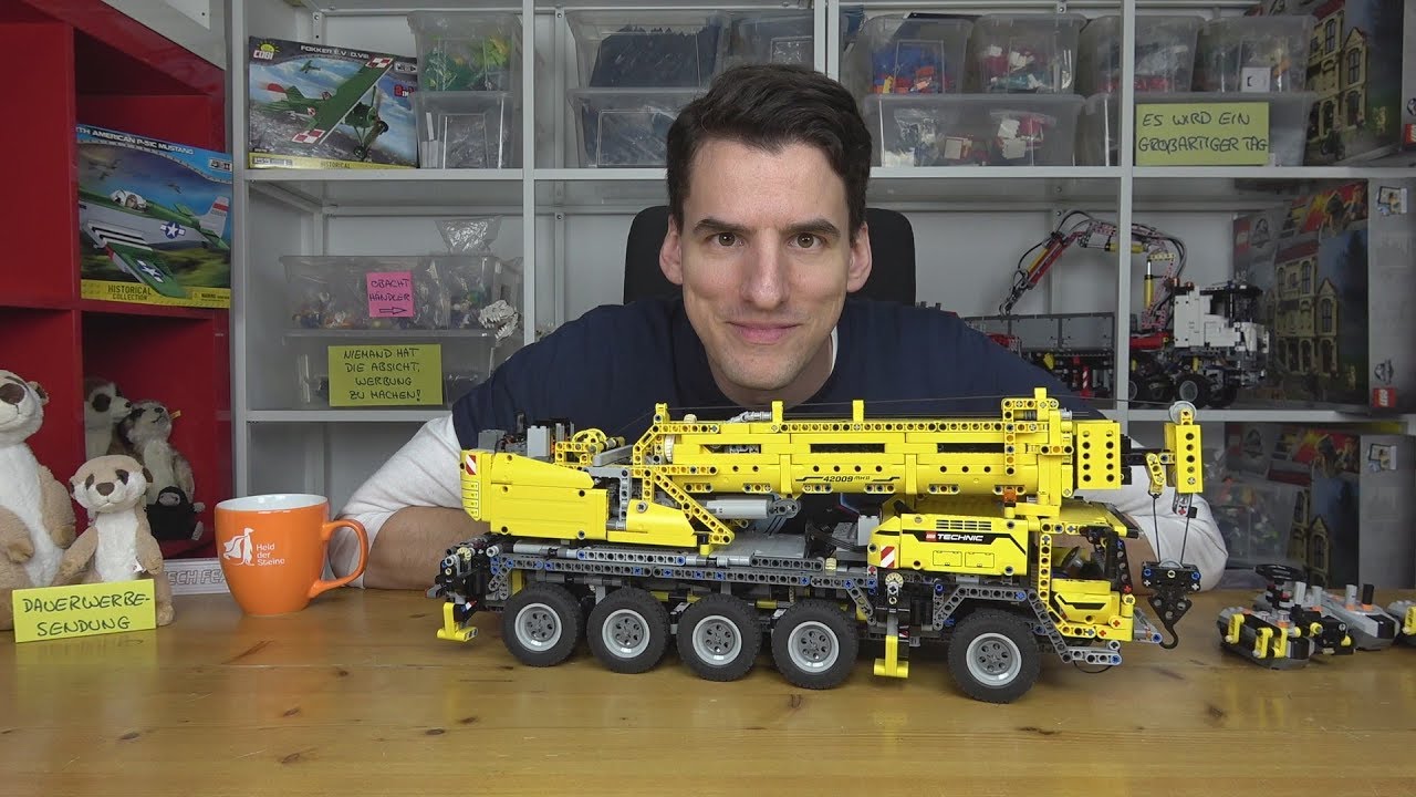 Jurgen hat's drauf! Ultimate RC-MOC von LEGO® Technic 42009 - Mobiler Schwerlastkran -