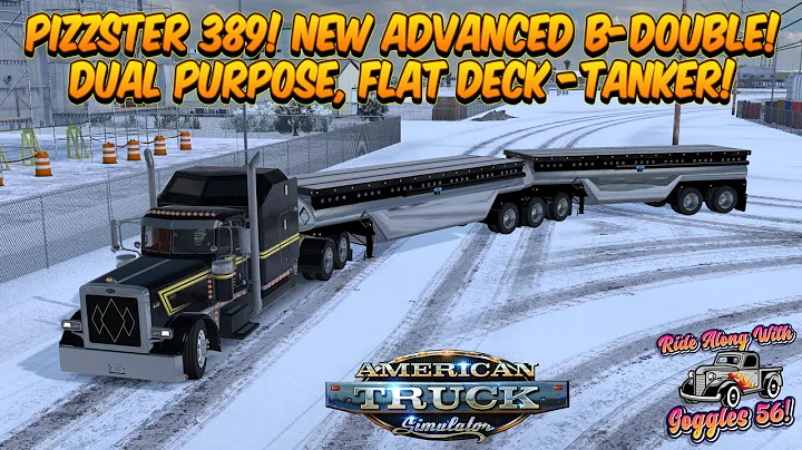 ATS Pizzster 389 and New Advanced Dual Purpose Tank Trailer!