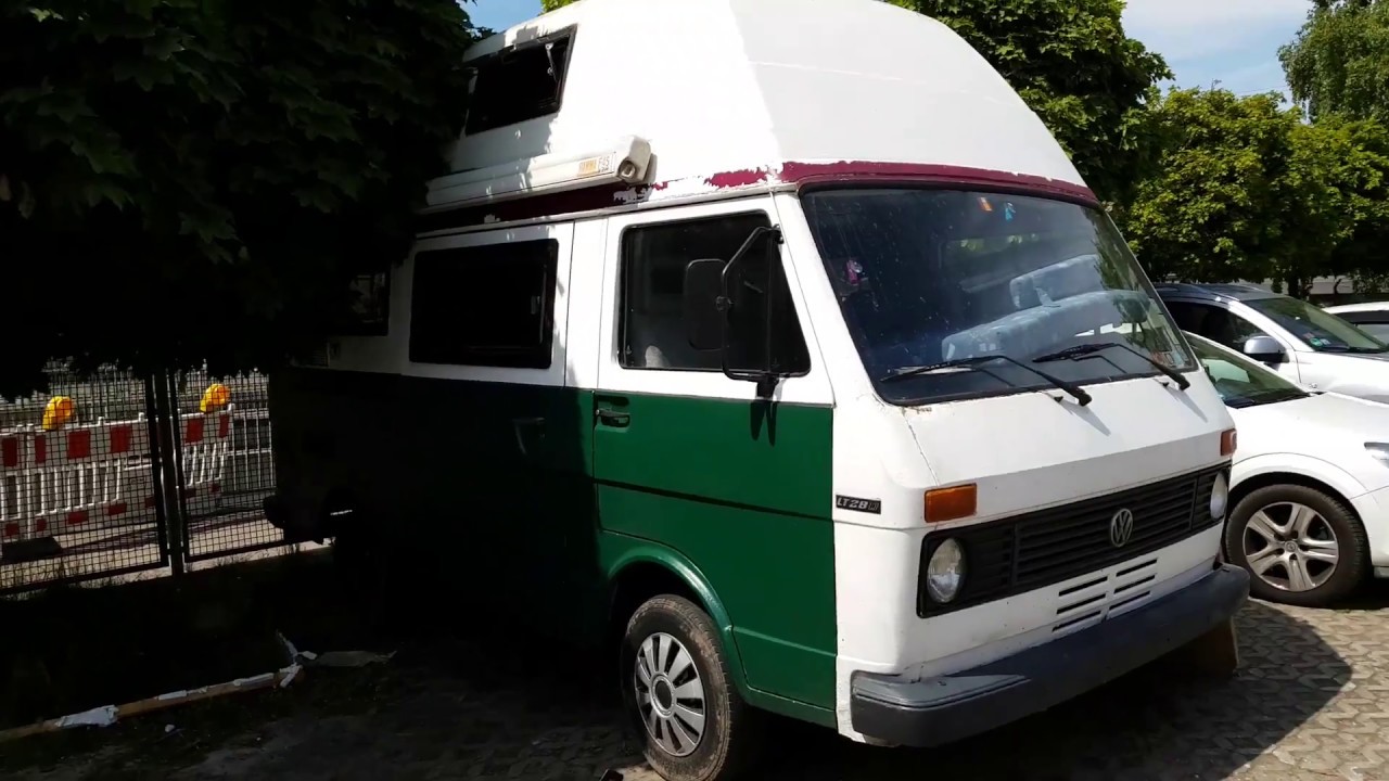 VW LT 28 Sven Hedin Wohnmobilausbau leer geräumt Vanlife