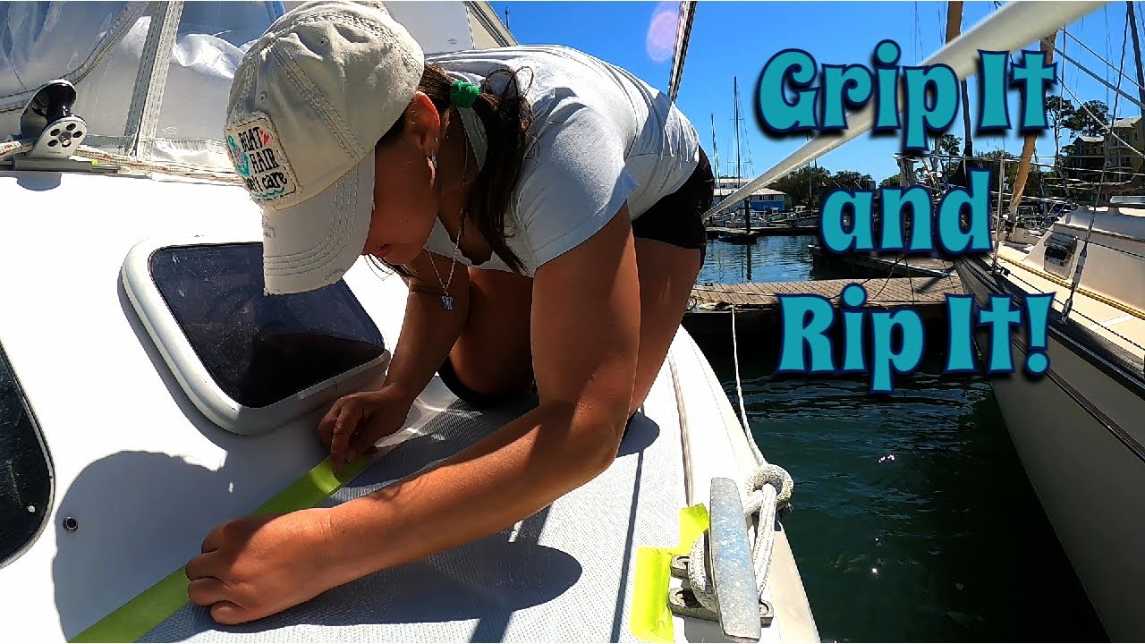 Grip It and Rip It! | Refitting a Hunter Sailboat