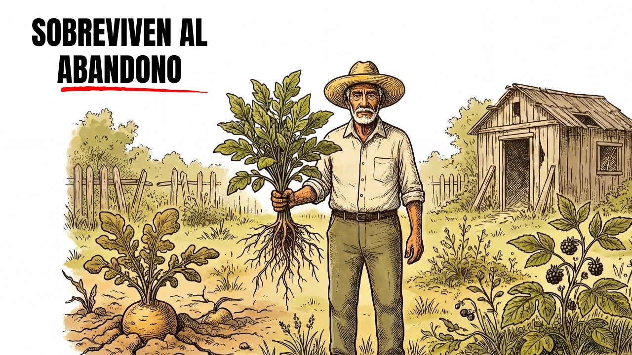12 Plantas que sobreviven al Abandono total (secretos de jardineros expertos)