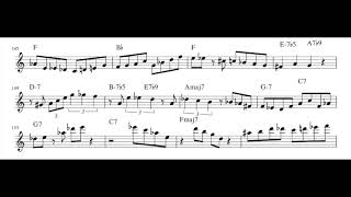 Mulgrew Miller - If I Were a Bell (Transcription)