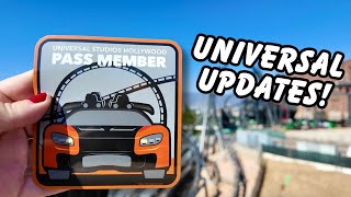 Universal Hollywood Update! HHN Construction, Trying new foods and Recap of my last Fan Fest trip!
