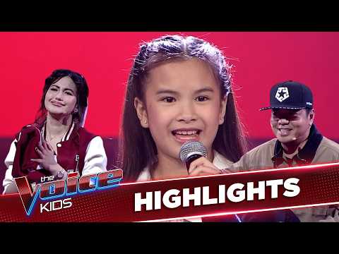 The Voice Kids Philippines: Kielle Lobitaña, pang-Disney princess ang atake! | Highlights