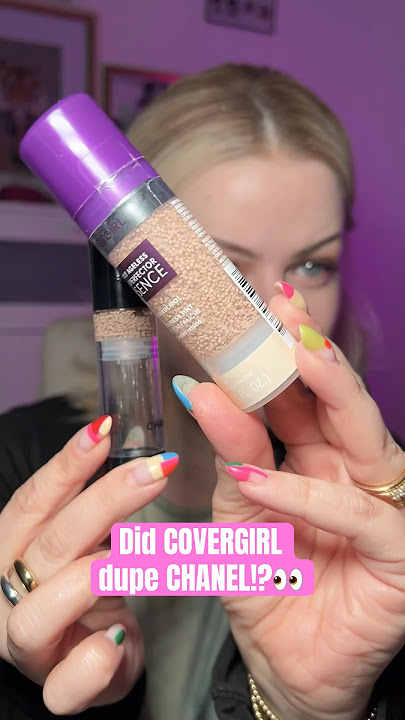 Did COVERGIRL dupe CHANEL!?👀#makeup #dupe #chanelbeauty