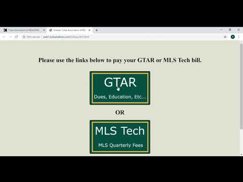 GTAR/MLS Dues - Online Payments