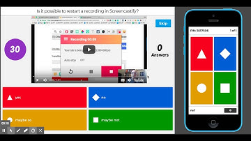 Upload a Screencastify video to Kahoot!