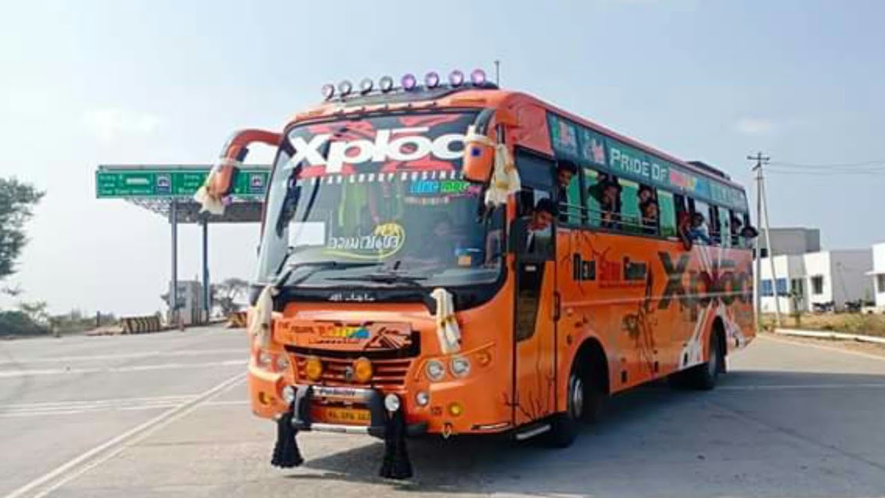 kerala tourist bus video