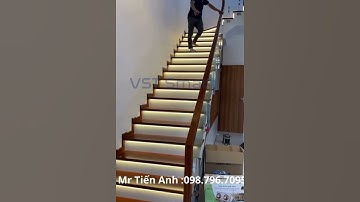 ĐÈN LED CẦU THANG THÔNG MINH VST SMART|CẢM BIẾN ĐẾM NGƯỜI VÔ CÙNG THÔNG MINH #cauthangthongminh