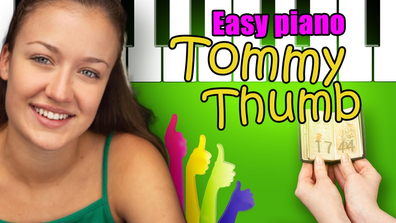 Tommy Thumb nursery song piano FunKeys English YouTube