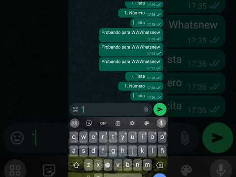 Cómo poner formato diferente a los textos de WhatsApp