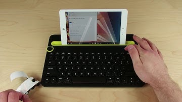 Logitech K480 Bluetooth Keyboard Unboxing and Review