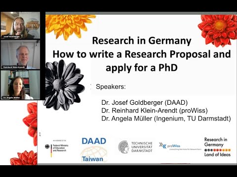 dissertation proposal in german