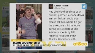 Jason Sudeikis' SNL Shirt