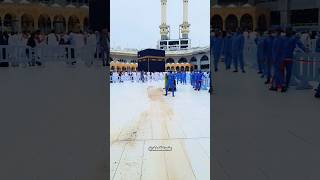 Cleaning In Masjid Al Haram Sharif 