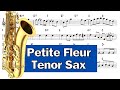 Petite fleur sidney bechet 1952 tenor sax