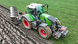 Ploughing | NEW Fendt 728 Vario + Lemken 6-Furrow | Blitterswijk Agro