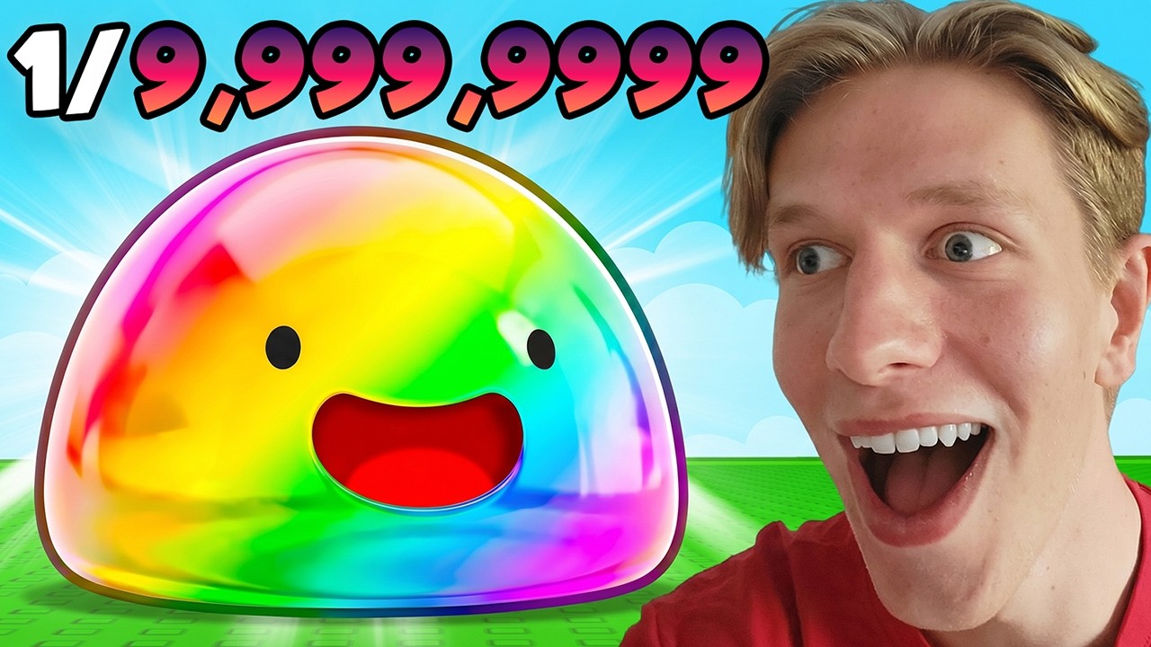 Spenderar $8,583,632 För Att Få Den Mest Sällsynta Slimen i Roblox Slime RNG..