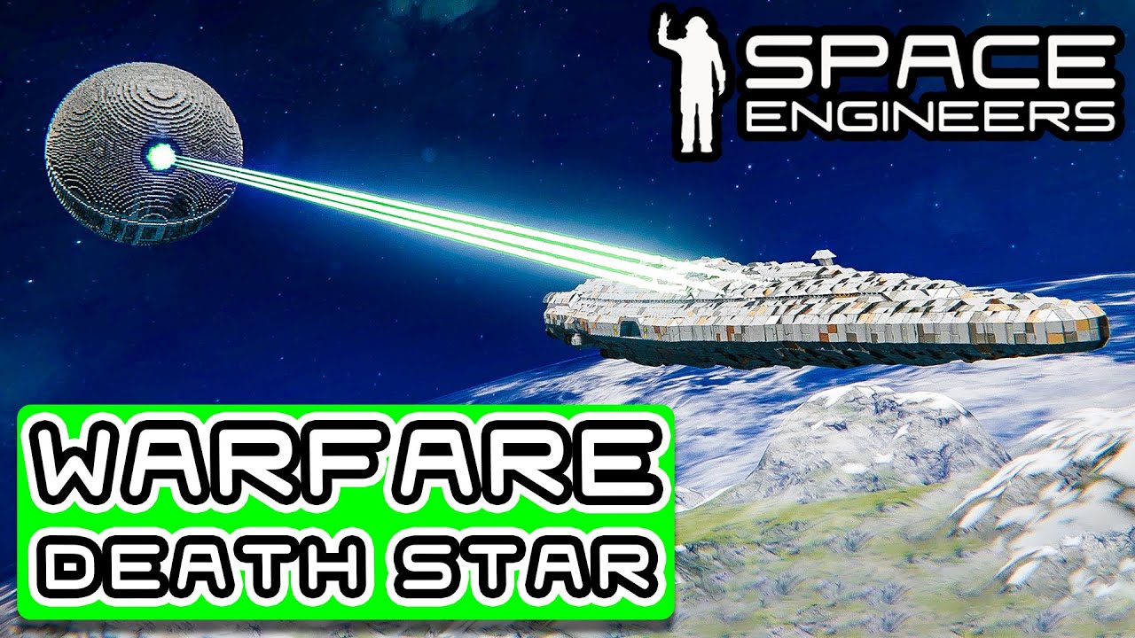 Building a Super Weapon in Warfare 2 - Space Engineers - YouTube