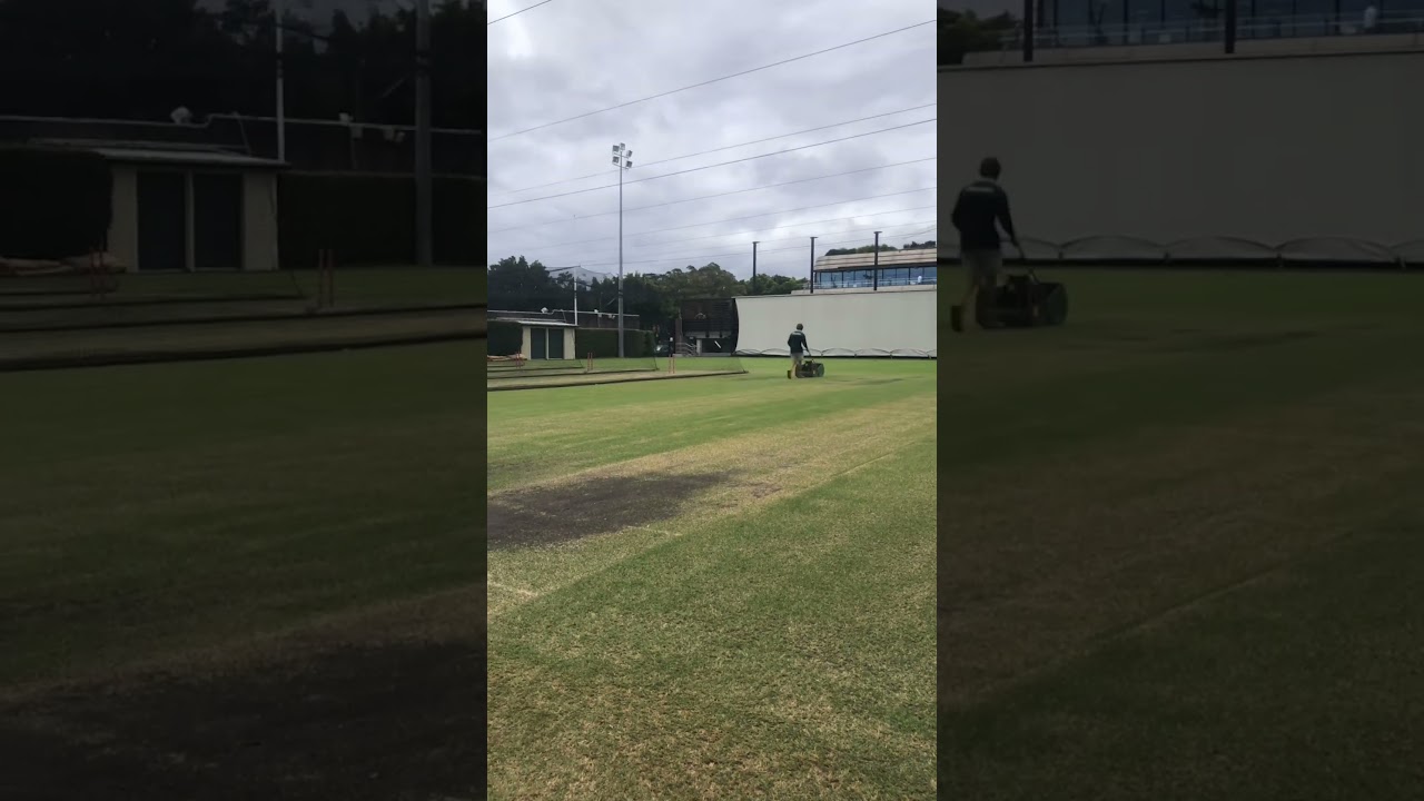 Preparing a practice wicket for the best cricketers in the world is both epic and emotional 🏏