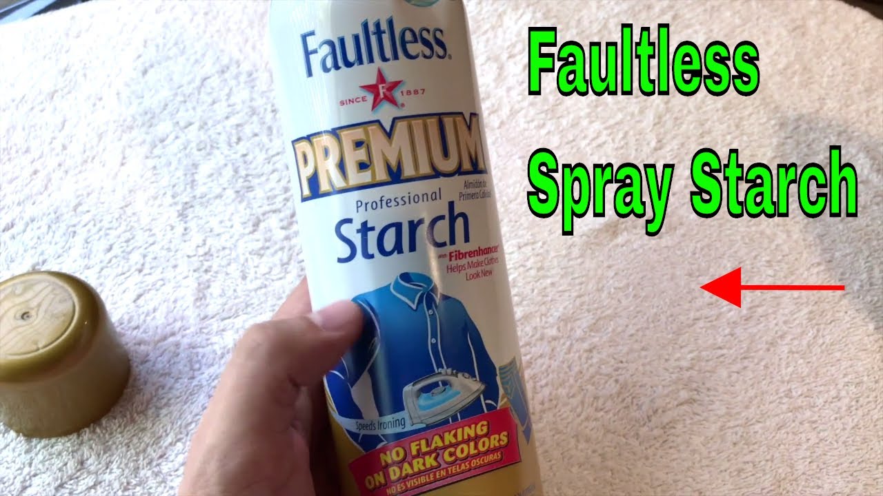 The Essential Guide To Spray Starch: What It Is, How To Use It