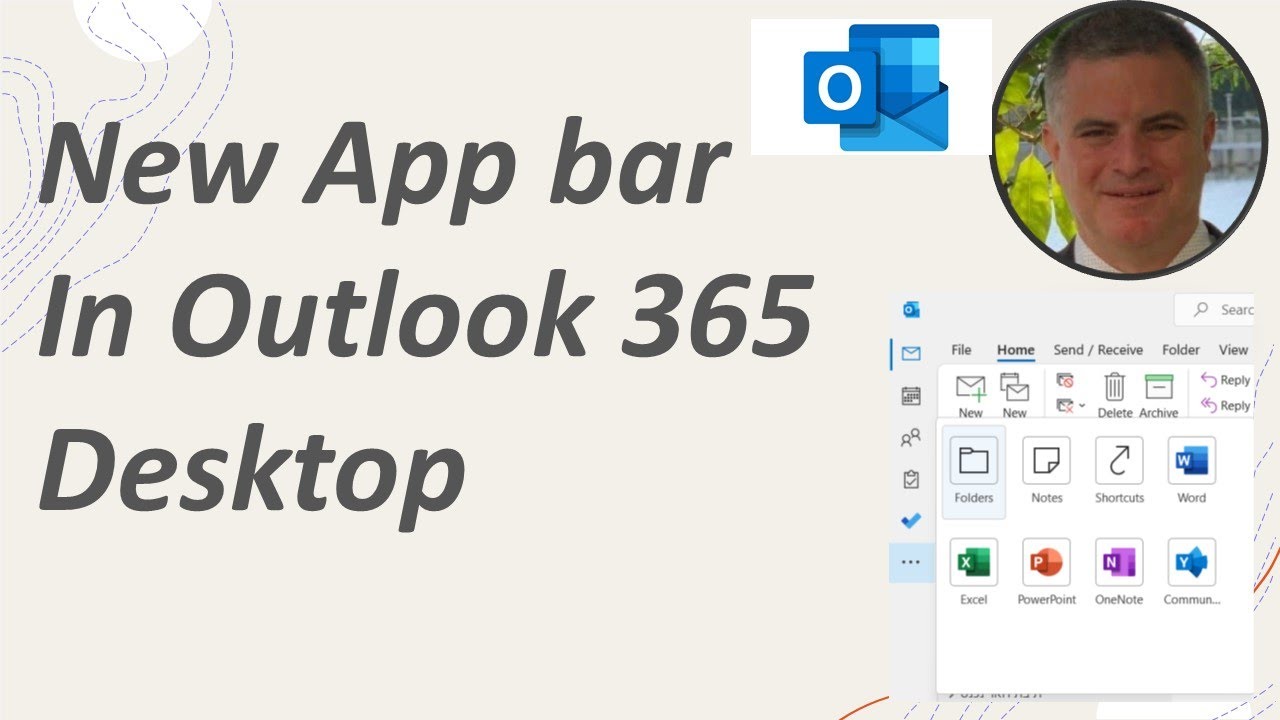New App Bar In Outlook 365 Desktop App integration Of Office App And