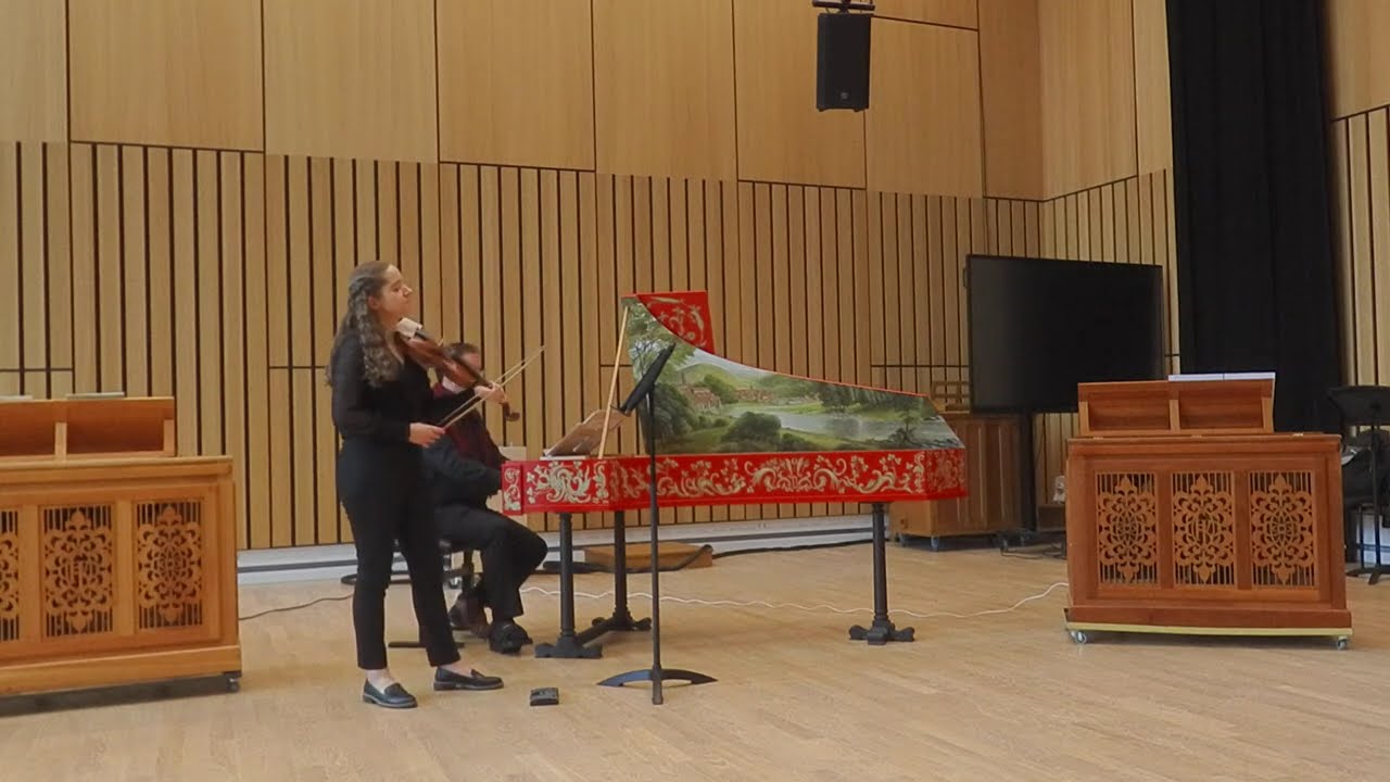 F. Rognoni: Diminutions on La Porcia - Alyssa Campbell, baroque violin