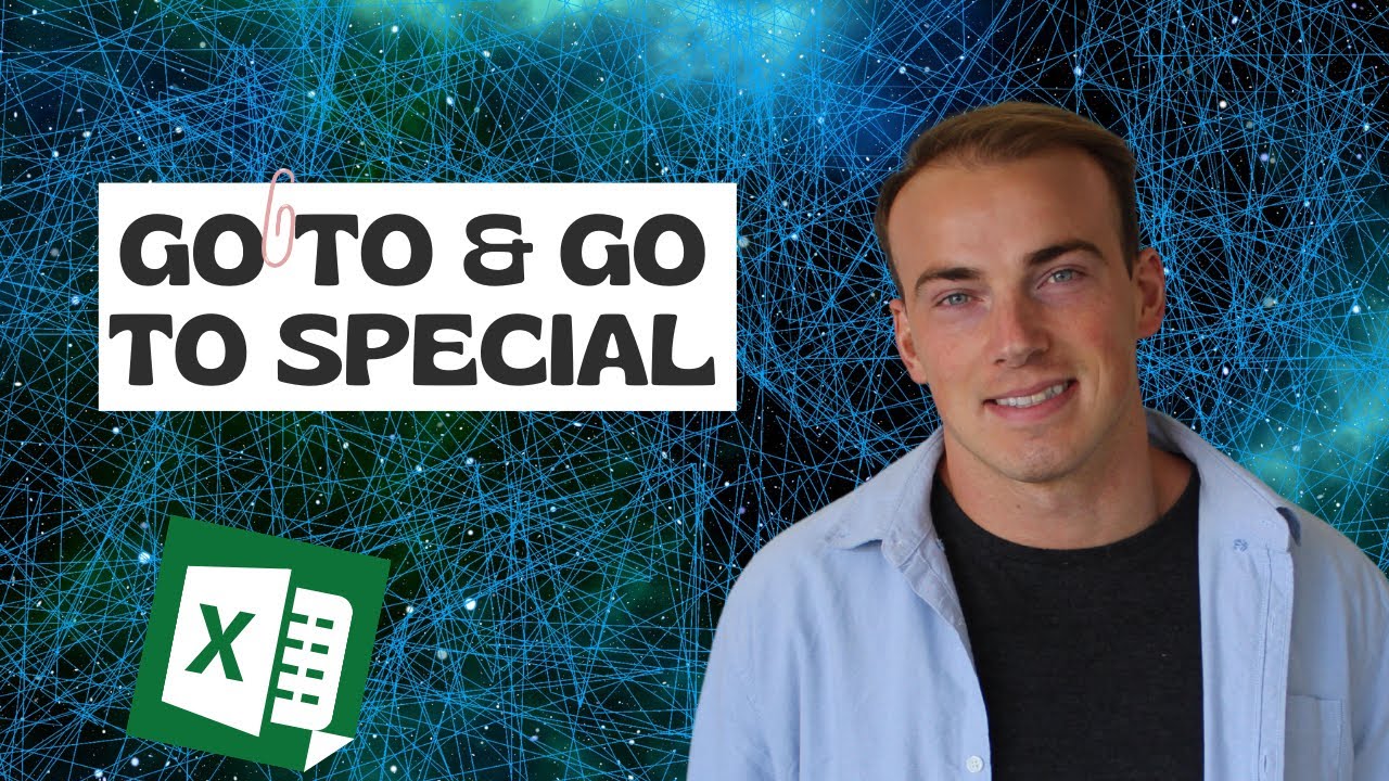 23. Excel Go To & Go To Special - YouTube
