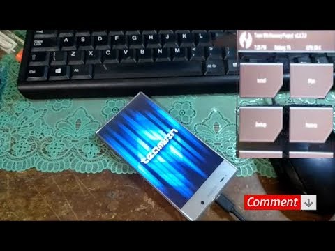 CAra Masuk TWRP SHARP AQUOS 305SH BOTLOOP