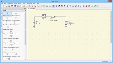 QucsStudio: DC bias simulation