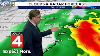 Metro Detroit weather forecast Oct. 28, 2025 -- 4 p.m. Update