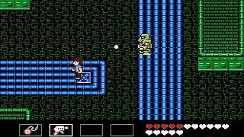 StarTropics Playthrough (18) Alien Ship Dungeon # 1