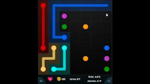 FLOW GAME ON FACEBOOK - LEVEL 87 BEGINNERS PACK