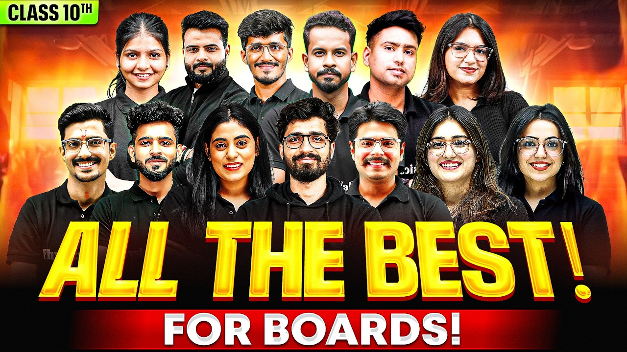 All The Best For Class 10th BOARDS 2026 ❤️ EXAM में Macha के आना 🔥