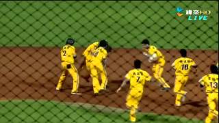 20120816 CPBL 黃鈞聲再見安打